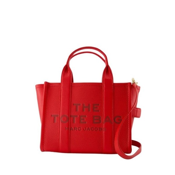 Marc Jacobs The Small Tote - Leather - Red - NWT - Picture 1 of 3